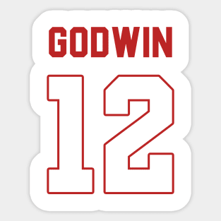 Chris Godwin Bucs Sticker